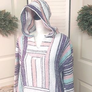 Vintage Iguana Jack's Baja Hoodie, Pastel